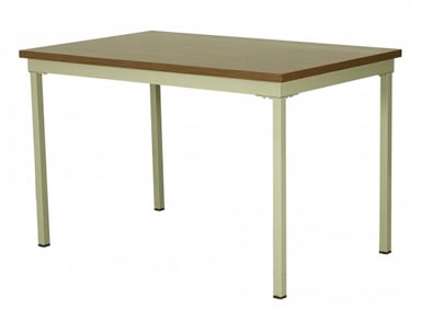 Mesa de trabajo metálica :: Muebles de Oficina: Equilibrio Modular