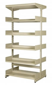 Gondola Central-para Libros ó Revistas :: Muebles de Oficina: Equilibrio Modular