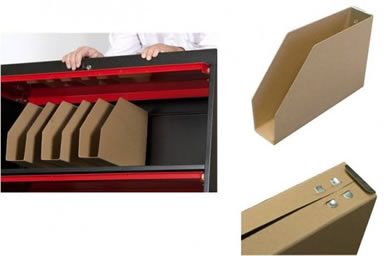 CARPETAS PARA ARCHIVEROS CON PUERTA RETRACTIL (EASY) :: Muebles de Oficina: Equilibrio Modular