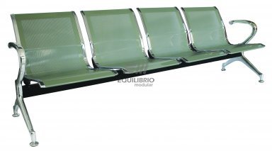 BANCA IVY TIPO AEROPUERTO (3 Y 4 PLAZAS) :: Muebles de Oficina: Equilibrio Modular