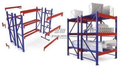 RACK DE CARGA LIGERA Y PESADA :: Muebles de Oficina: Equilibrio Modular