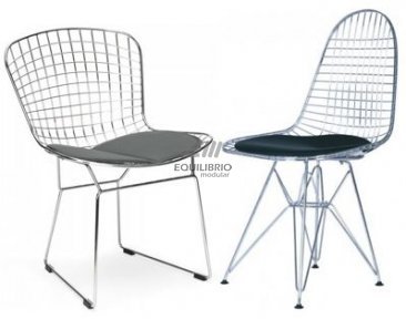 WIRE y DIAMOND CROMO :: Muebles de Oficina: Equilibrio Modular