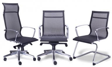 SILLA EJECUTIVA RETRO MESH :: Muebles de Oficina: Equilibrio Modular