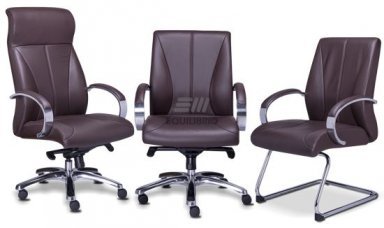 Sillón Ejecutivo en Piel  :: Muebles de Oficina: Equilibrio Modular