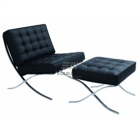 SILLA BARCELONA Y OTTOMAN :: Muebles de Oficina: Equilibrio Modular