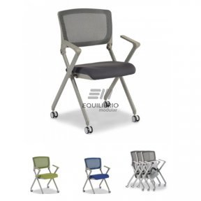 SILLA DE COLECTIVIDAD SKIP :: Muebles de Oficina: Equilibrio Modular