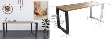 STOL-E ESCRITORIO EJECUTIVO :: Muebles de Oficina: Equilibrio Modular