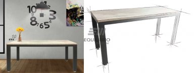 ZIRA-E ESCITORIO EJECUTIVO :: Muebles de Oficina: Equilibrio Modular