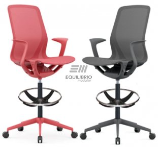 SILLA CAJERO NET :: Muebles de Oficina: Equilibrio Modular