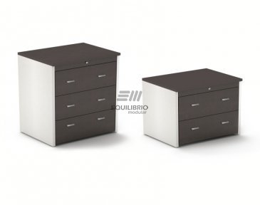 Archivero en melamina Horizontal :: Muebles de Oficina: Equilibrio Modular