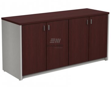 Credenza en Melamina 4 puertas :: Muebles de Oficina: Equilibrio Modular