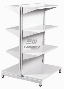 Gondola Central-Sistema de Ensamble :: Muebles de Oficina: Equilibrio Modular