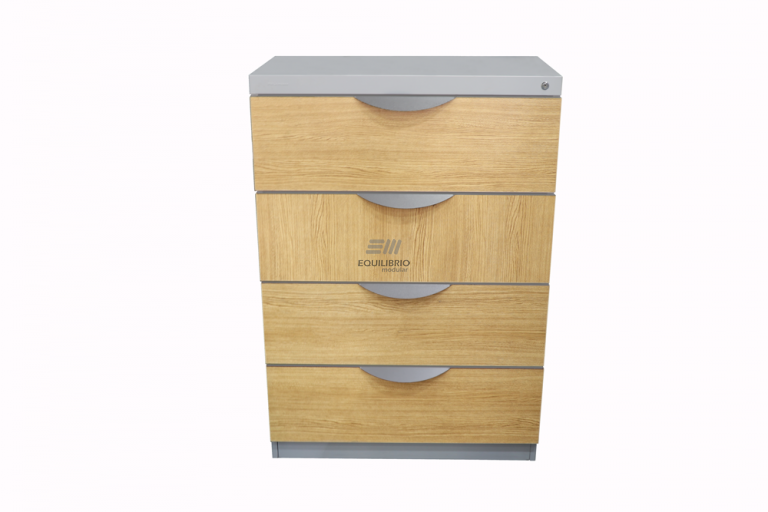 : ARCHIVERO HORIZONTAL CON FRENTES EN MELAMINA :: Equilibrio Modular - Amplio catalogo en muebles y mobiliario de oficina para todo Mexico.