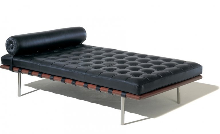 Retro3: DIVÁN LUDWING MIES VAN DER ROHE  :: Equilibrio Modular - Amplio catalogo en muebles y mobiliario de oficina para todo Mexico.