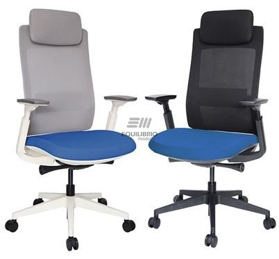 EQU-OHE-193 CROMA: SILLA EJECUTIVA QUO :: Equilibrio Modular - Amplio catalogo en muebles y mobiliario de oficina para todo Mexico.