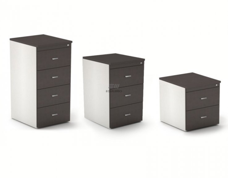 Archivero en melamina Vertical: Archivero en melamina Vertical :: Equilibrio Modular - Amplio catalogo en muebles y mobiliario de oficina para todo Mexico.