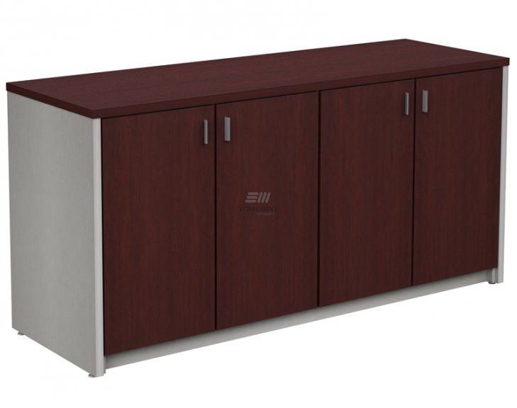 Credenza 01: Credenza en Melamina 4 puertas :: Equilibrio Modular - Amplio catalogo en muebles y mobiliario de oficina para todo Mexico.