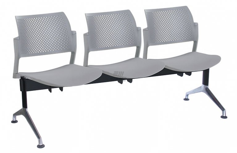 EQU-RE-903 N/N: BANCA DE ESPERA KYOS/OHR-310-3P :: Equilibrio Modular - Amplio catalogo en muebles y mobiliario de oficina para todo Mexico.