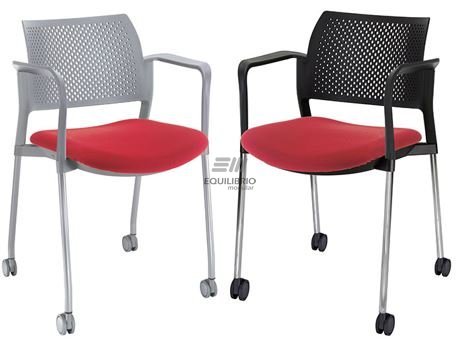 EQU-OHV-253: SILLA DE COLECTIVIDAD OHV-350 y OHV-354 :: Equilibrio Modular - Amplio catalogo en muebles y mobiliario de oficina para todo Mexico.